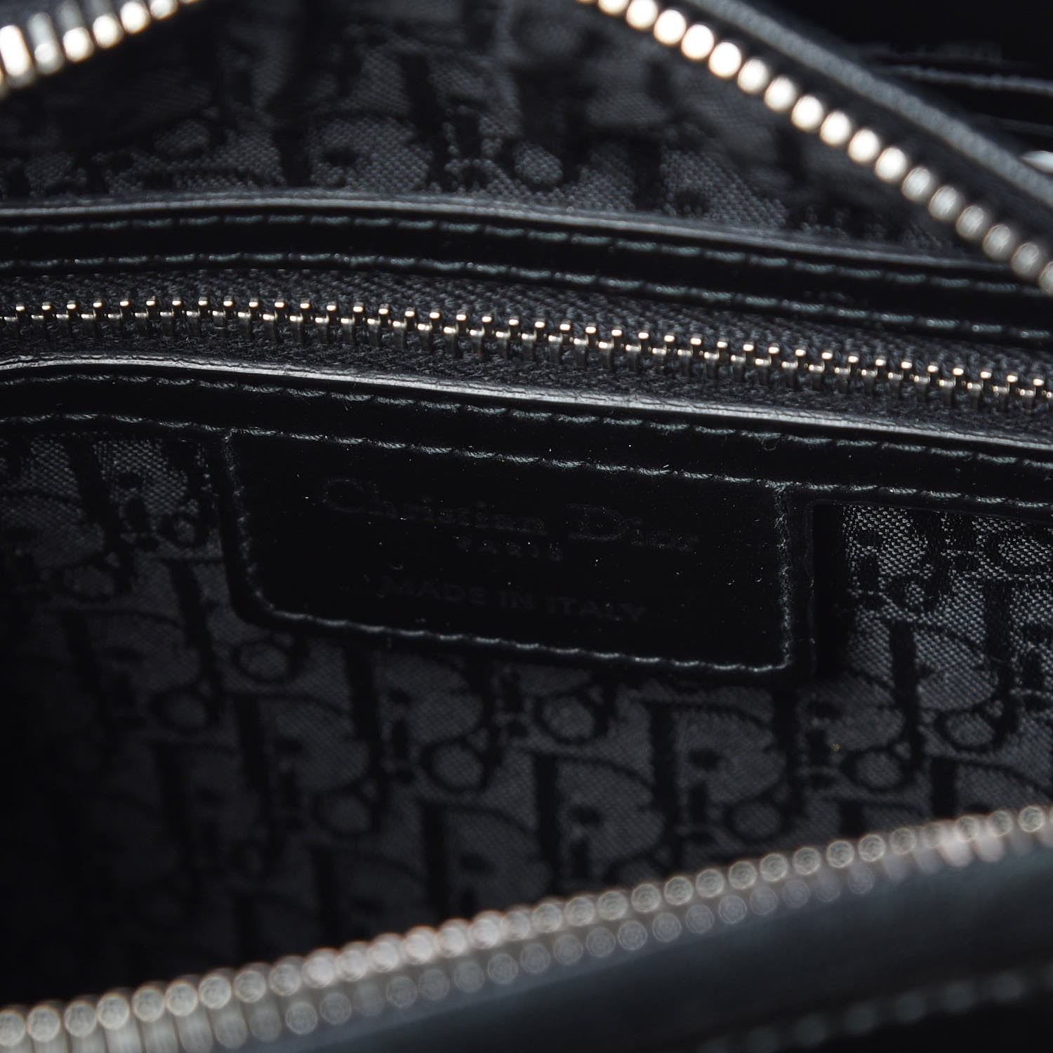 Christian Dior Patent Cannage Medium Lady Dior Black 8 of 13