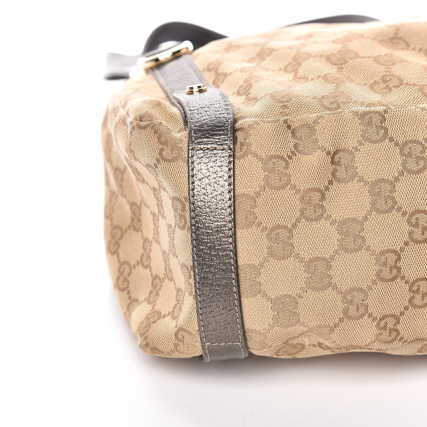 Monogram Medium Abbey Shoulder Bag Pewter