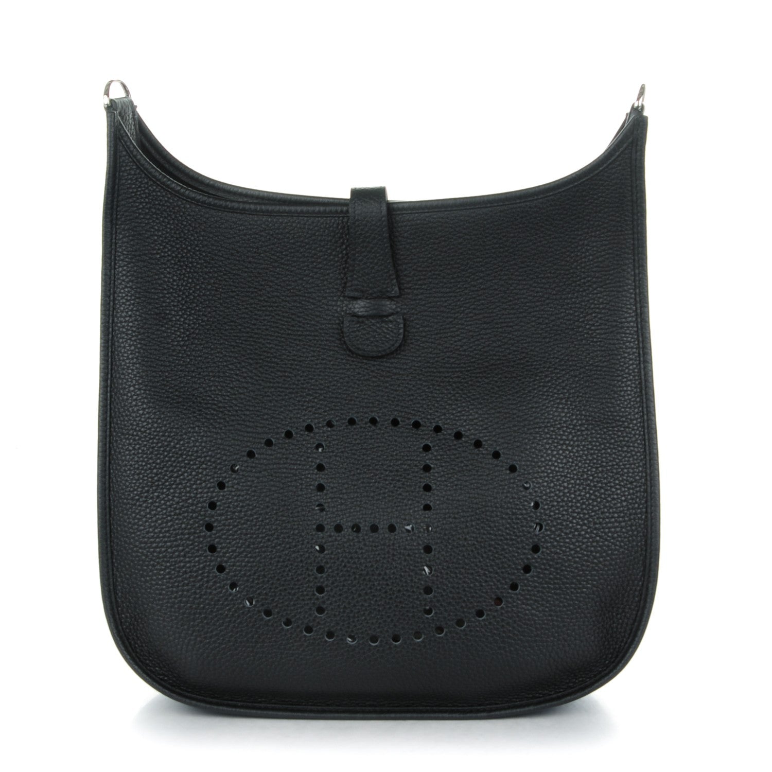 Hermes Taurillon Clemence Evelyne III GM Black 1 of 7