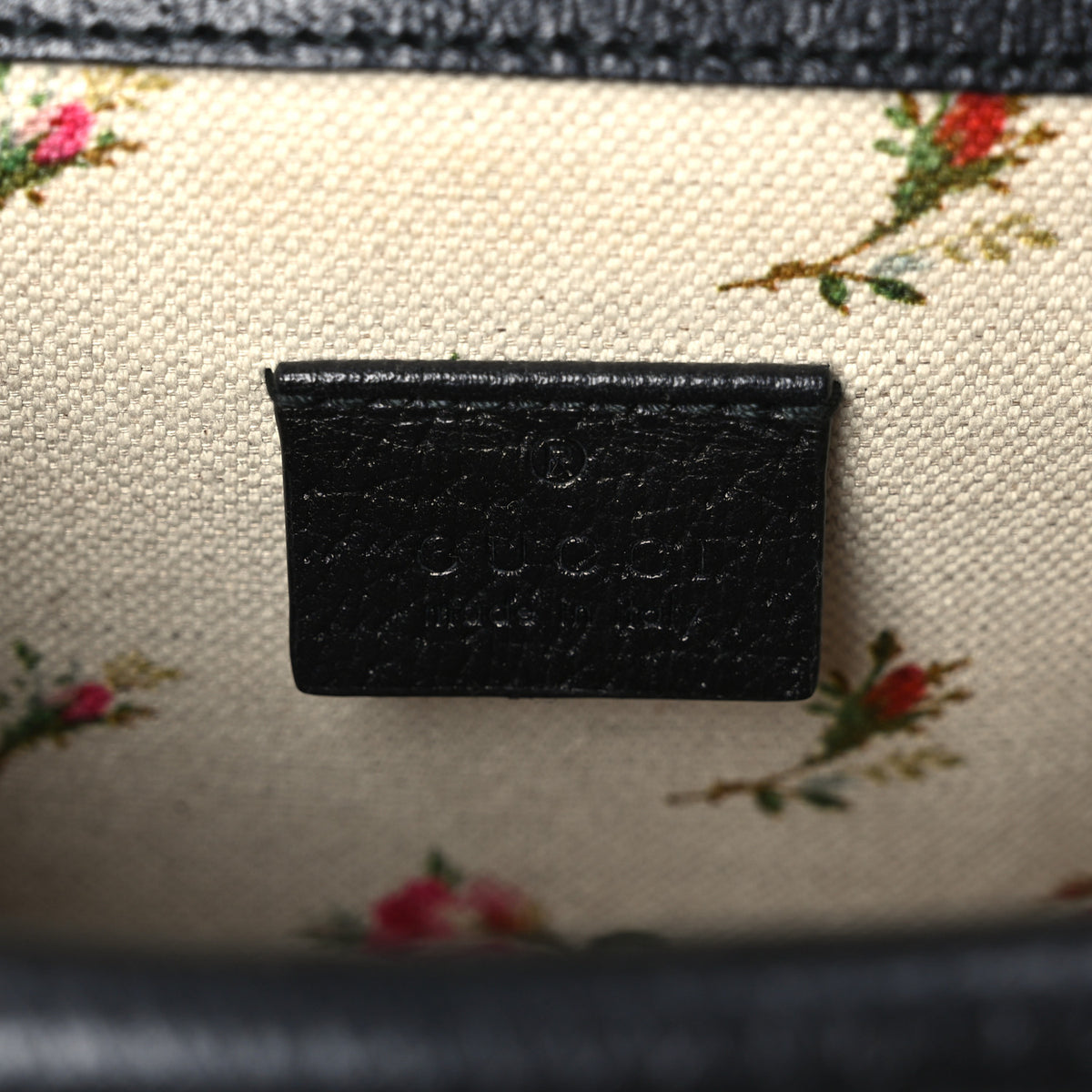 Gucci Calfskin Web Mini Dionysus Shoulder Bag Black 6 of 11