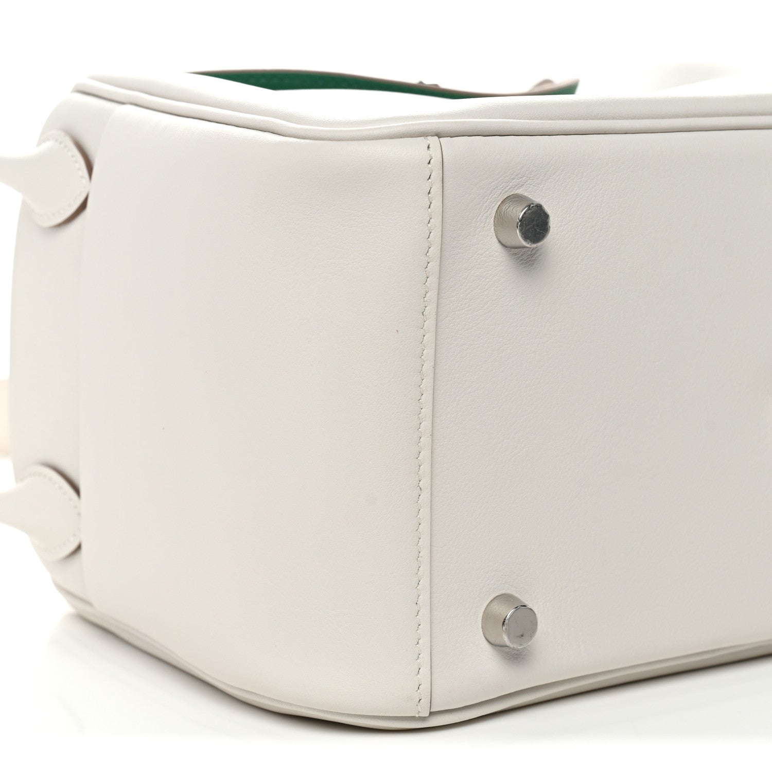Hermes Swift Verso Lindy 26 Gris Pale Vert Vertigo 9 of 11