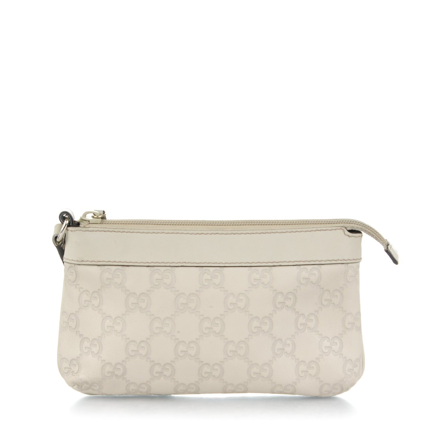 Guccissima Wristlet Off White
