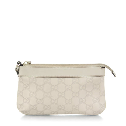 Gucci Guccissima Wristlet Off White 1 of 7