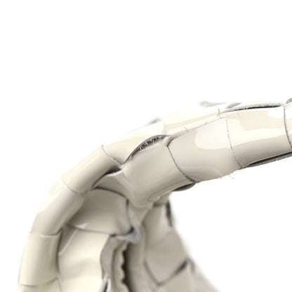 Bottega Veneta Patent Nappa Intrecciato Mini Jodie White 9 of 9