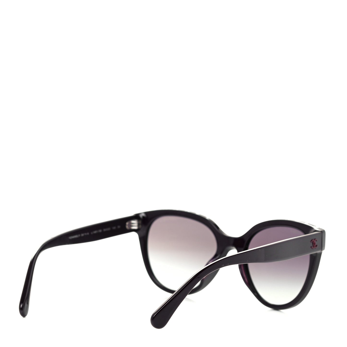 Acetate CC Butterfly Sunglasses 5414-A Black