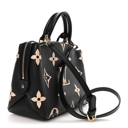 Louis Vuitton Empreinte Monogram Giant Petit Palais Black Beige 3 of 10