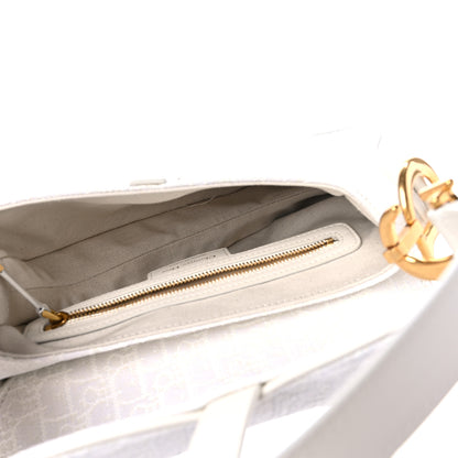 Christian Dior Oblique Saddle Bag White 4 of 8