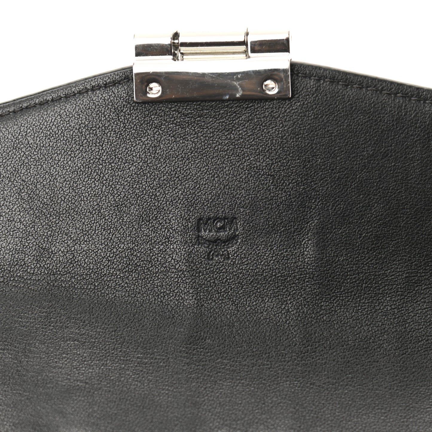 Visetos Large Patricia Wallet On Chain Black