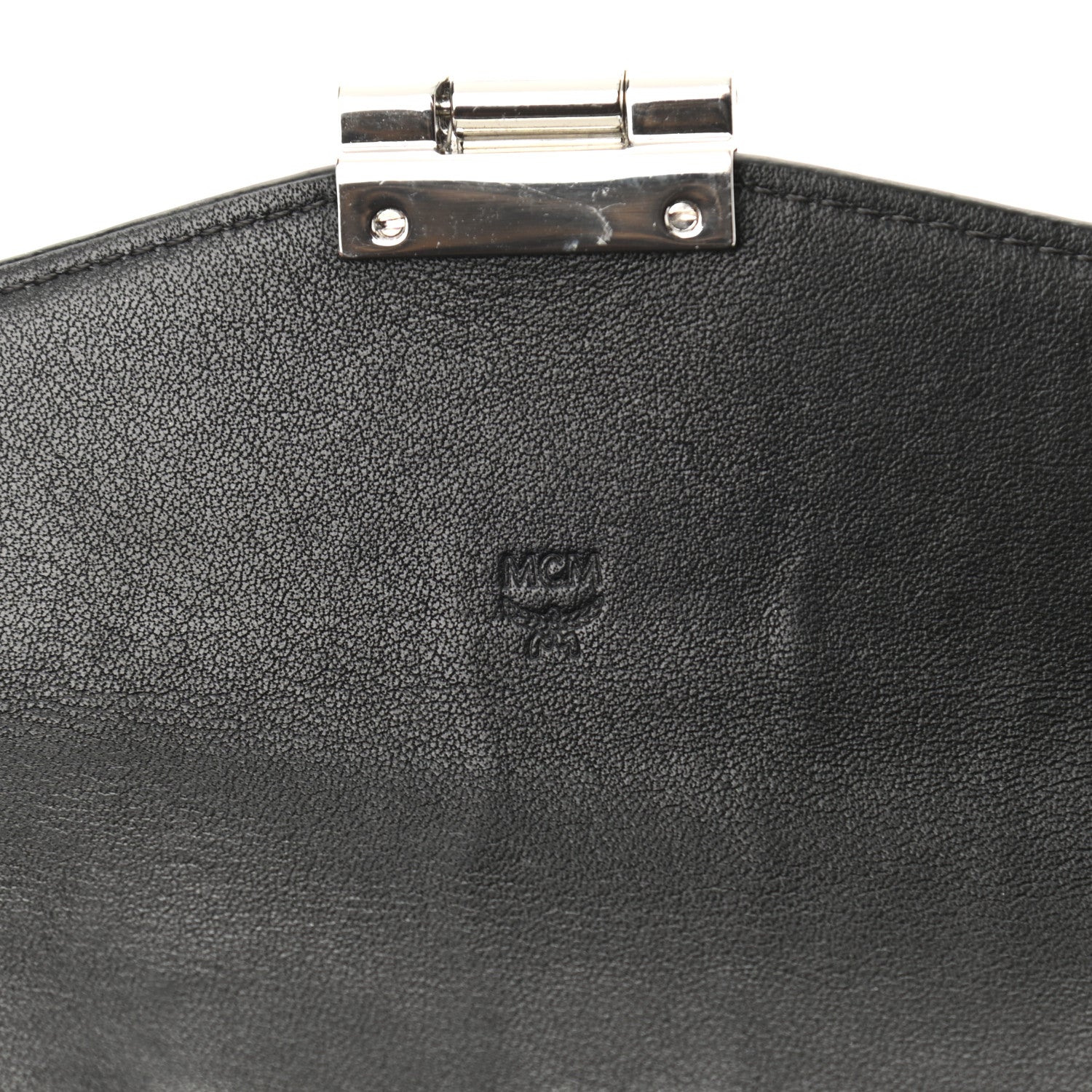 MCM Visetos Large Patricia Wallet On Chain Black 6 of 9