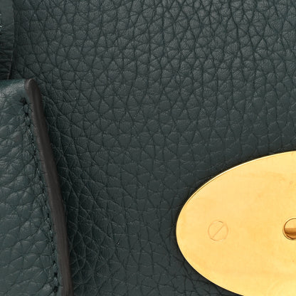 Mulberry Heavy Grain Calfskin Small Lily Flap Mulberry Green 6 of 11