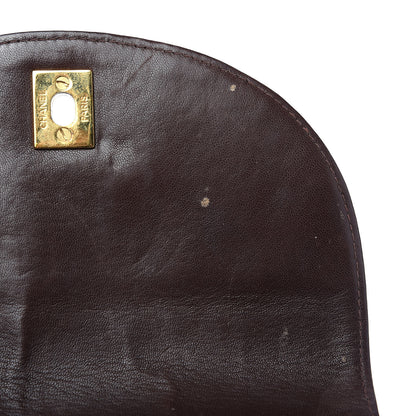 Chanel Lambskin Quilted Backpack Brown 14 of 16