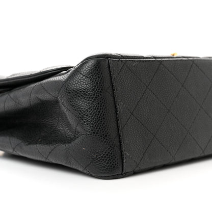 Chanel Caviar Quilted Maxi Double Flap Black 9 of 18