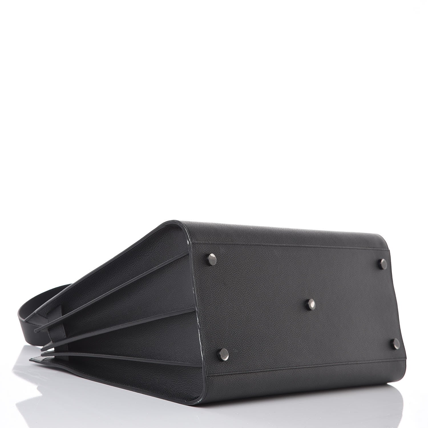 Saint Laurent Grained Calfskin Large Sac De Jour Carryall Black 4 of 15