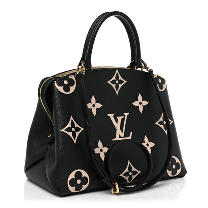 Louis Vuitton Empreinte Monogram Giant Grand Palais Black Beige 4 of 10