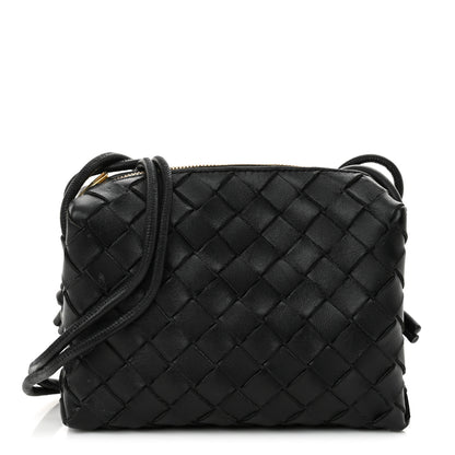 Bottega Veneta Nappa Intrecciato Mini Loop Camera Bag Black 1 of 12