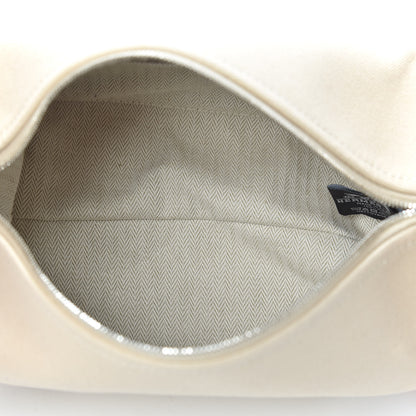 Hermes Canvas Small Bride-A-Brac Pouch Natural 5 of 8