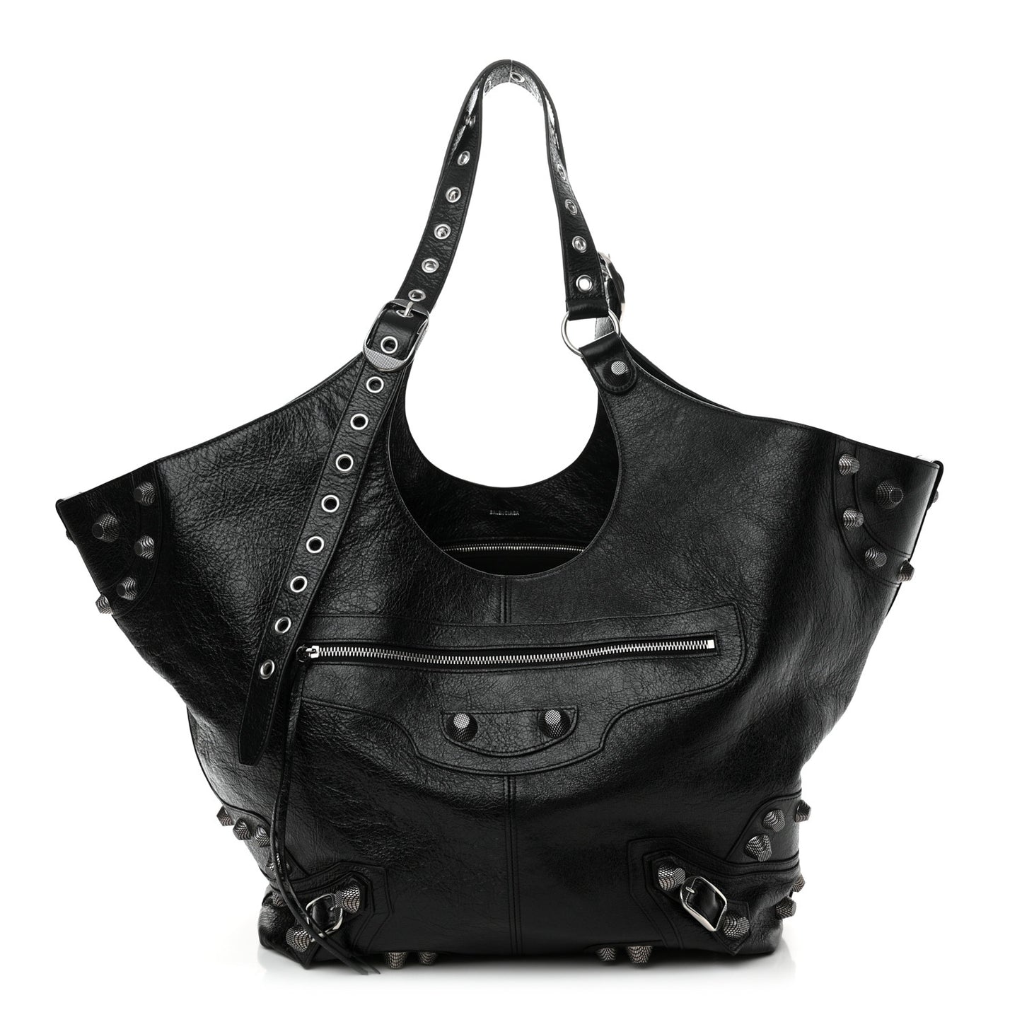 Agneau Arena Large Le Cagole Carry All Bag Black