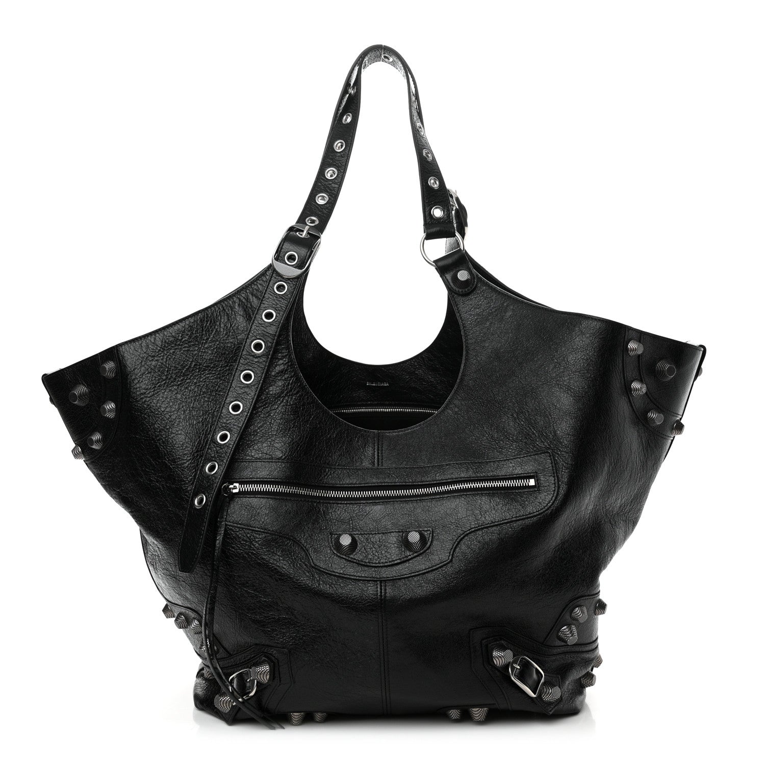 Balenciaga Agneau Arena Large Le Cagole Carry All Bag Black 1 of 11