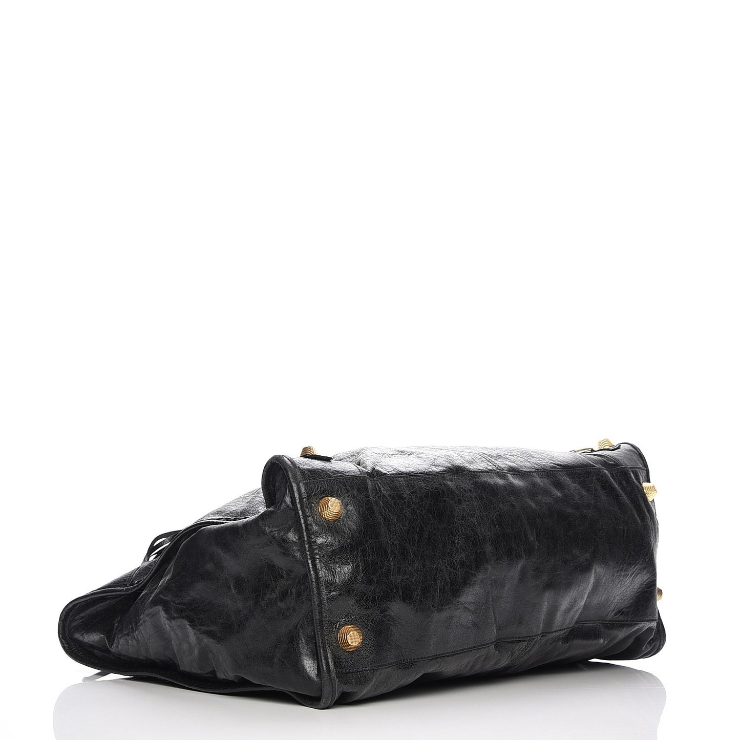 Agneau Giant 21 Gold Hardware Weekender Black