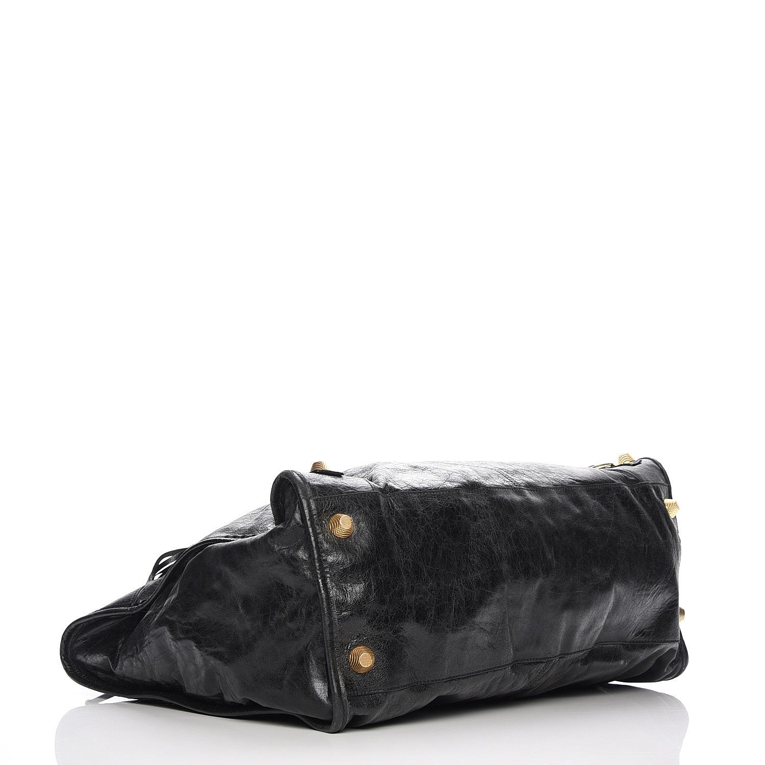 Balenciaga Agneau Giant 21 Gold Hardware Weekender Black 4 of 11