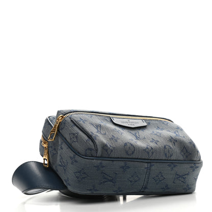 Louis Vuitton Denim Monogram Outdoor Bumbag Navy 4 of 10