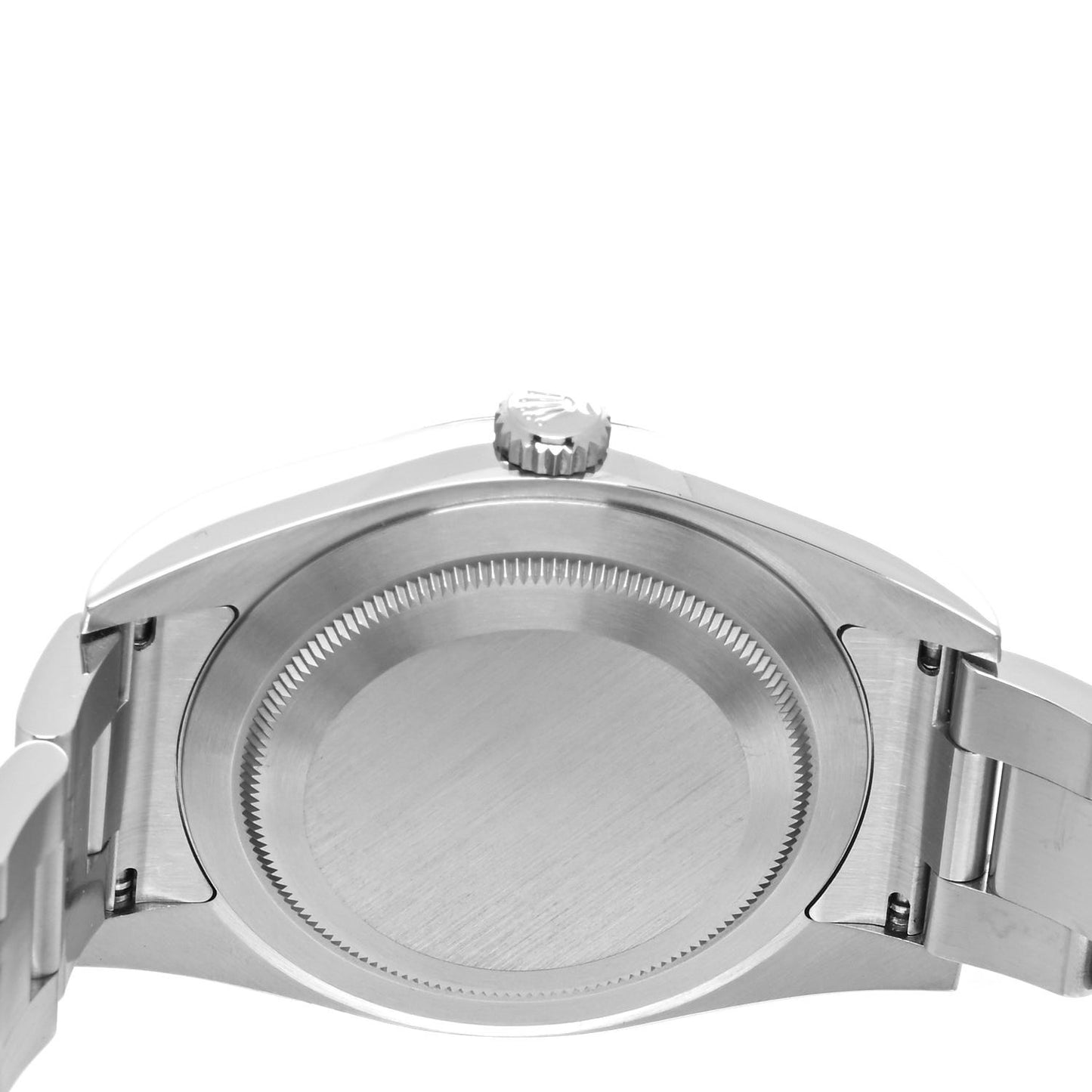 Stainless Steel 39mm Oyster Perpetual Watch Rhodium 114300