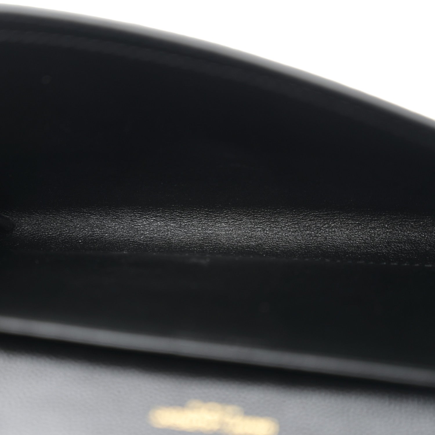 Saint Laurent Grain de Poudre Uptown Chain Wallet Black 6 of 11