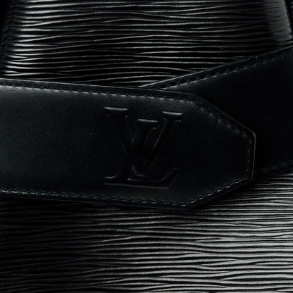 Louis Vuitton Epi Sac D'epaule Black 6 of 14