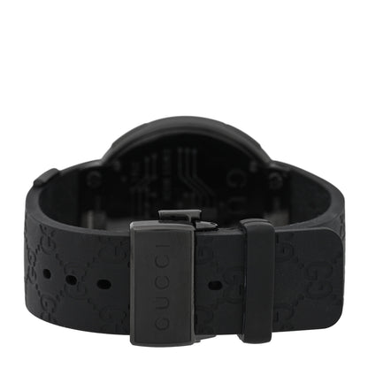 Gucci Stainless Steel Rubber 45mm Digital I-Gucci Web Watch Black 3 of 5