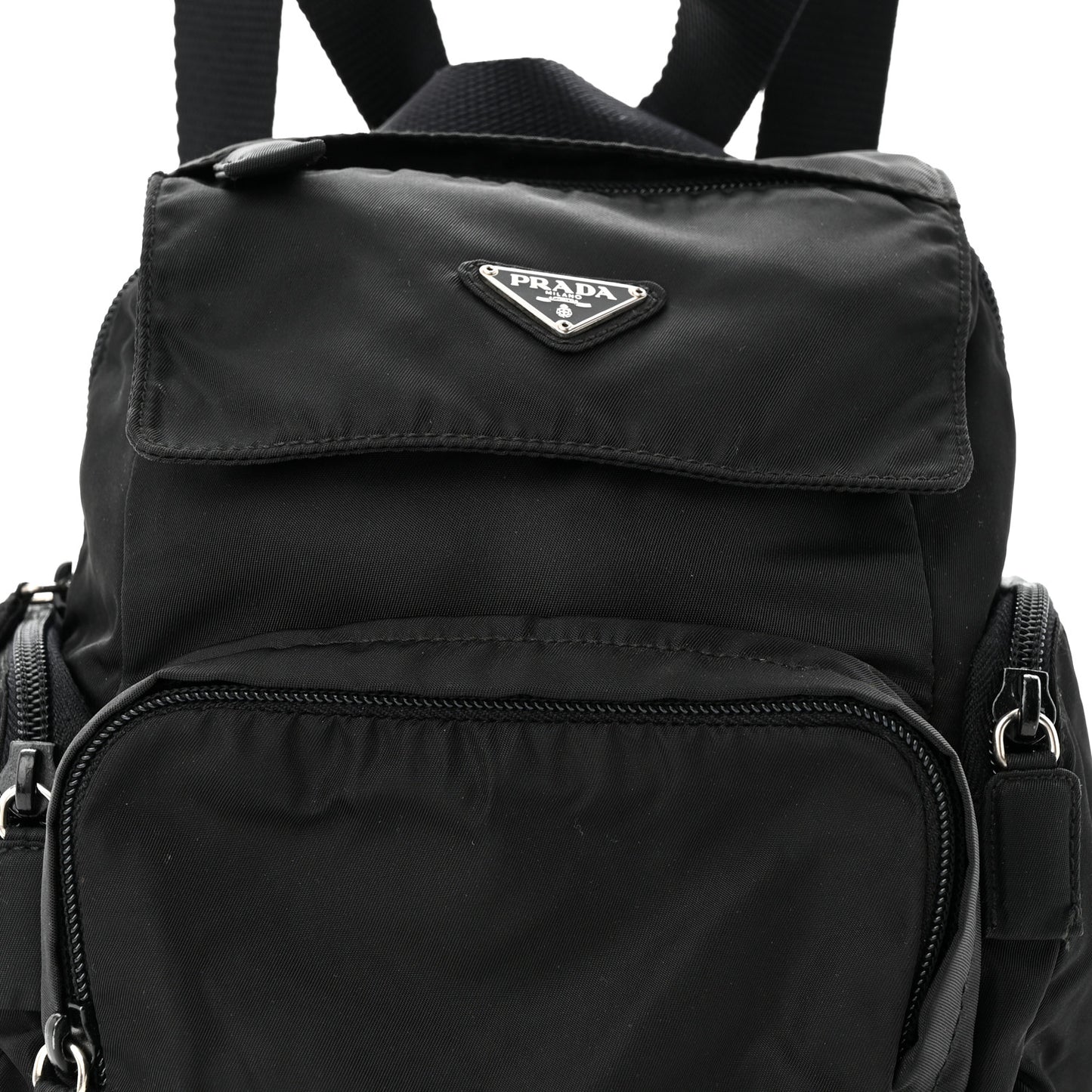 Nylon Vela Mini Backpack Black