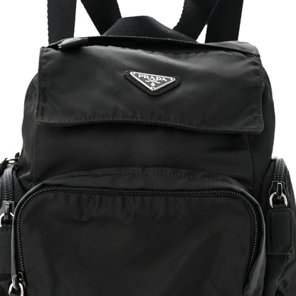 Prada Nylon Vela Mini Backpack Black 8 of 10