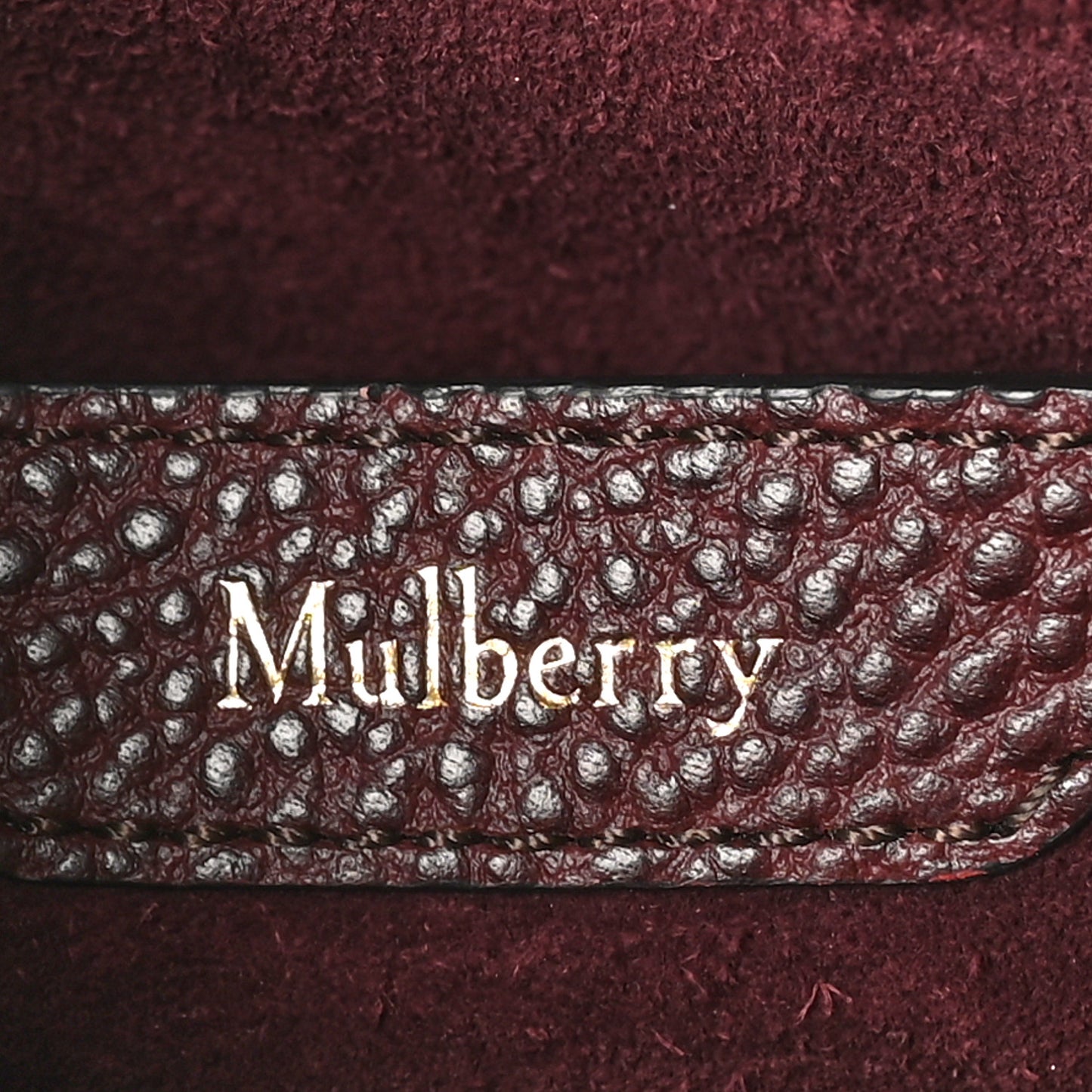 Small Classic Grain Small Zipped Bayswater Oxblood
