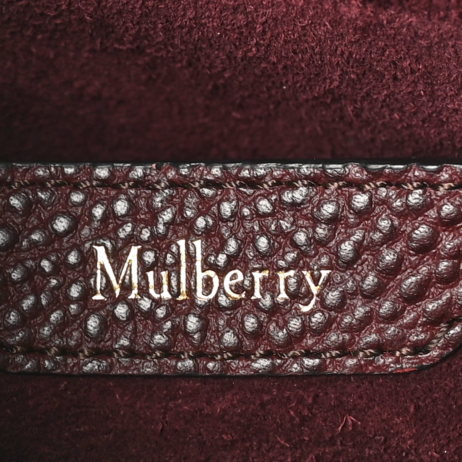 Mulberry Small Classic Grain Small Zipped Bayswater Oxblood 6 of 11