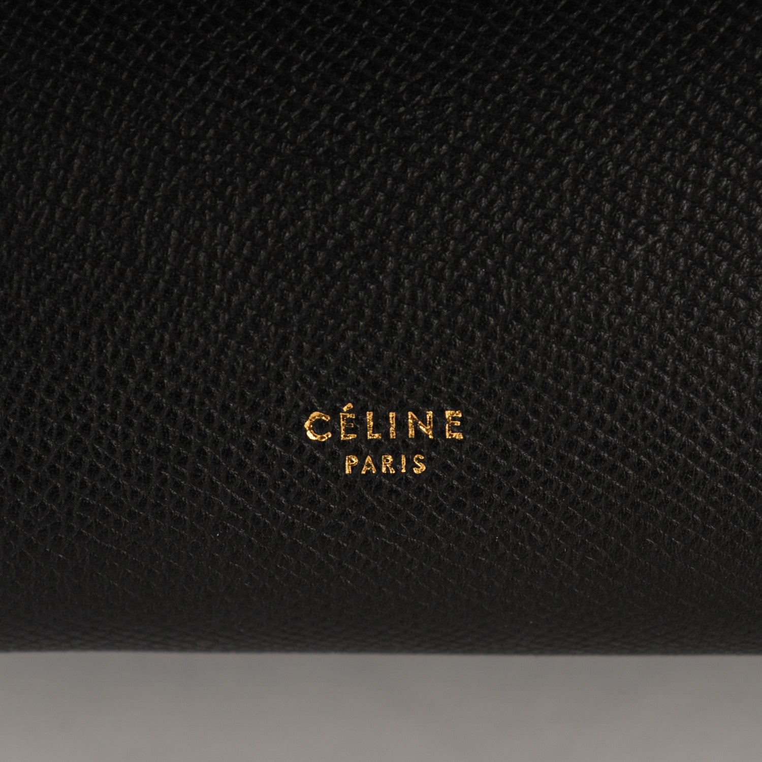 Celine Grained Calfskin Mini Belt Bag Black 3 of 11