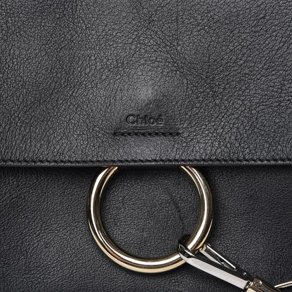 Chloe Calfskin Small Faye Day Shoulder Bag Black 8 of 8