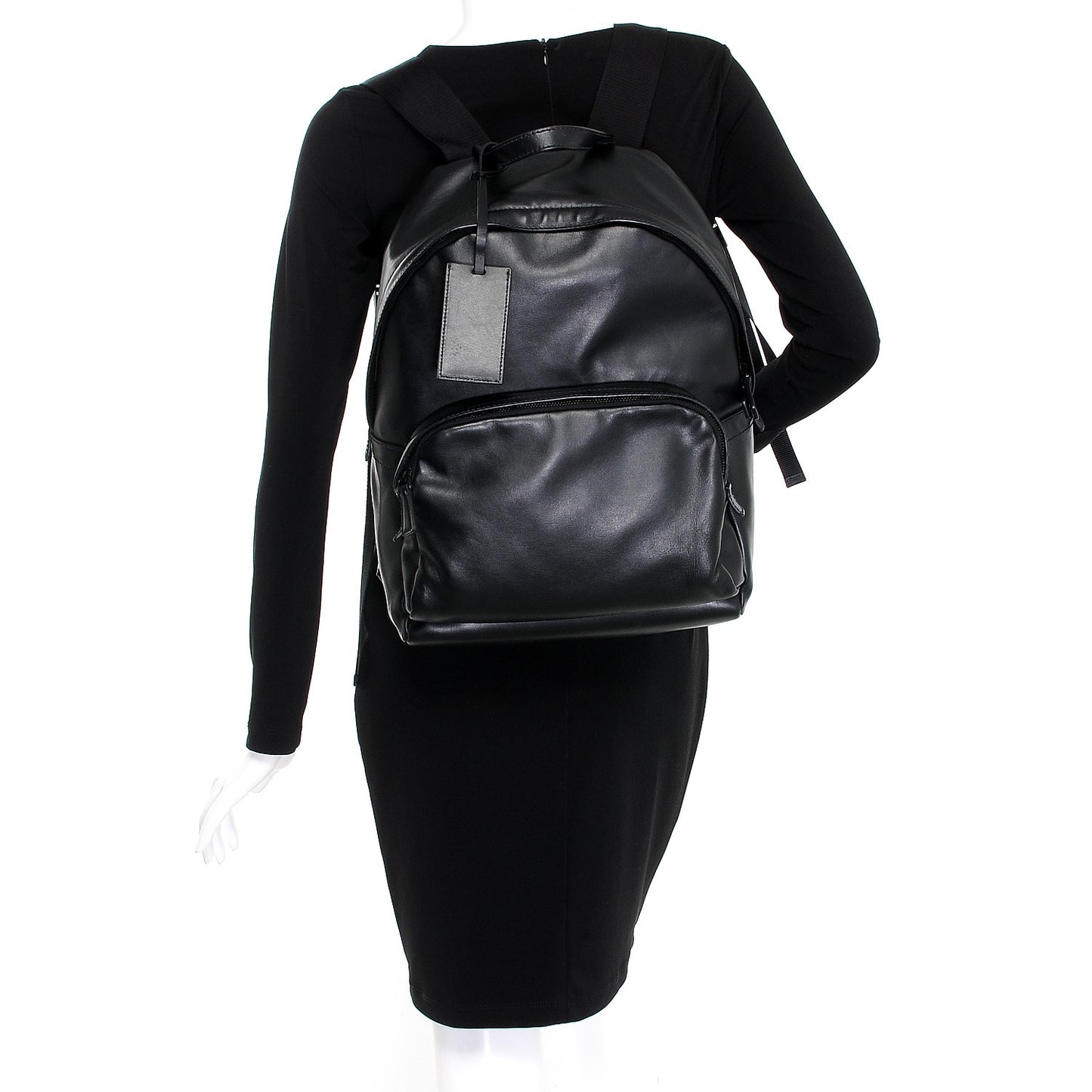 Soft Calfskin Day Backpack Black