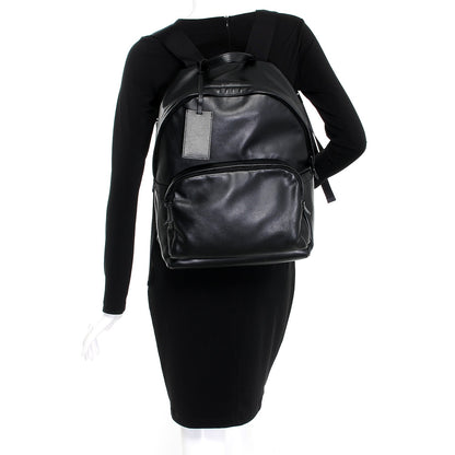Prada Soft Calfskin Day Backpack Black 2 of 9