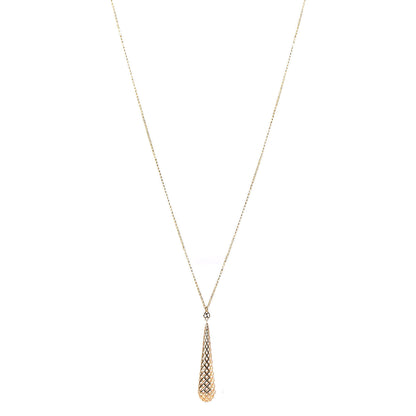 Gucci 18K Yellow Gold Diamantissima Pendant Necklace 1 of 6