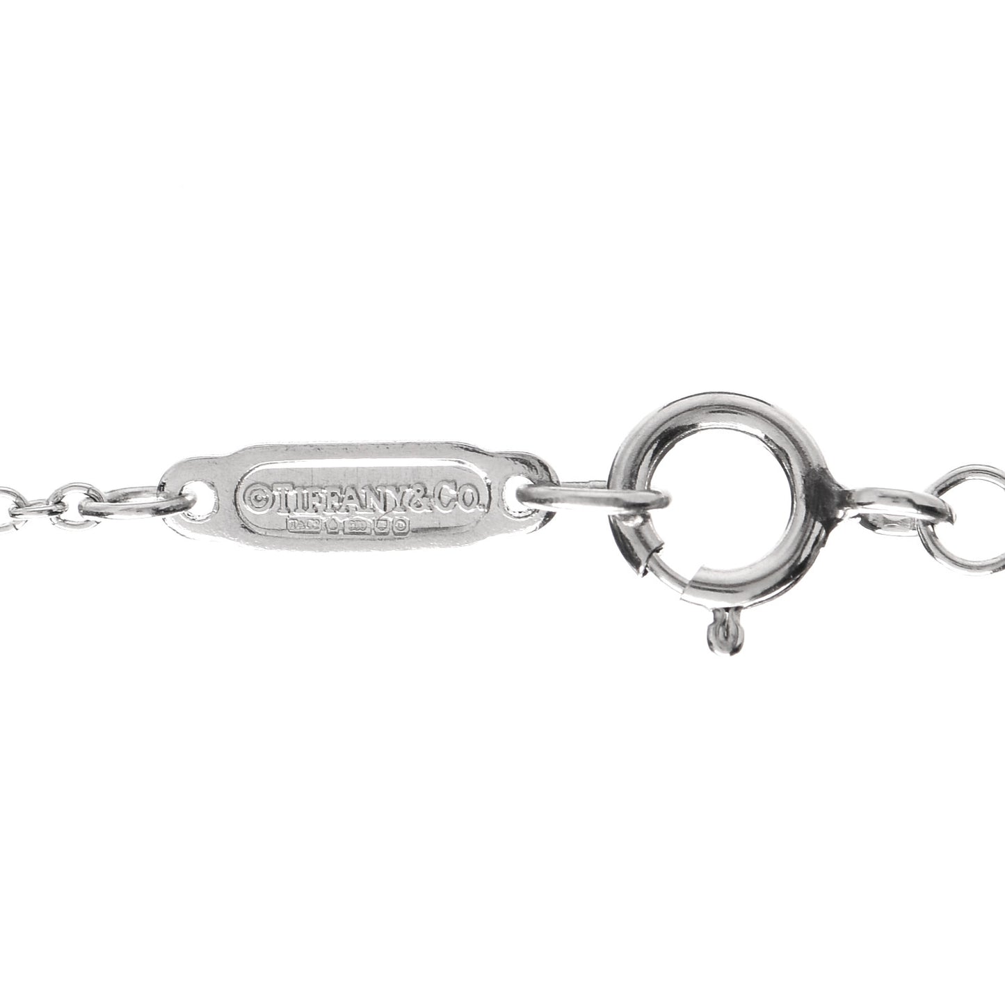 Platinum Diamond .41ct Fleur De Lis Key Pendant Necklace