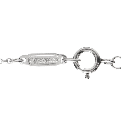 Tiffany Platinum Diamond .41ct Fleur De Lis Key Pendant Necklace 4 of 4