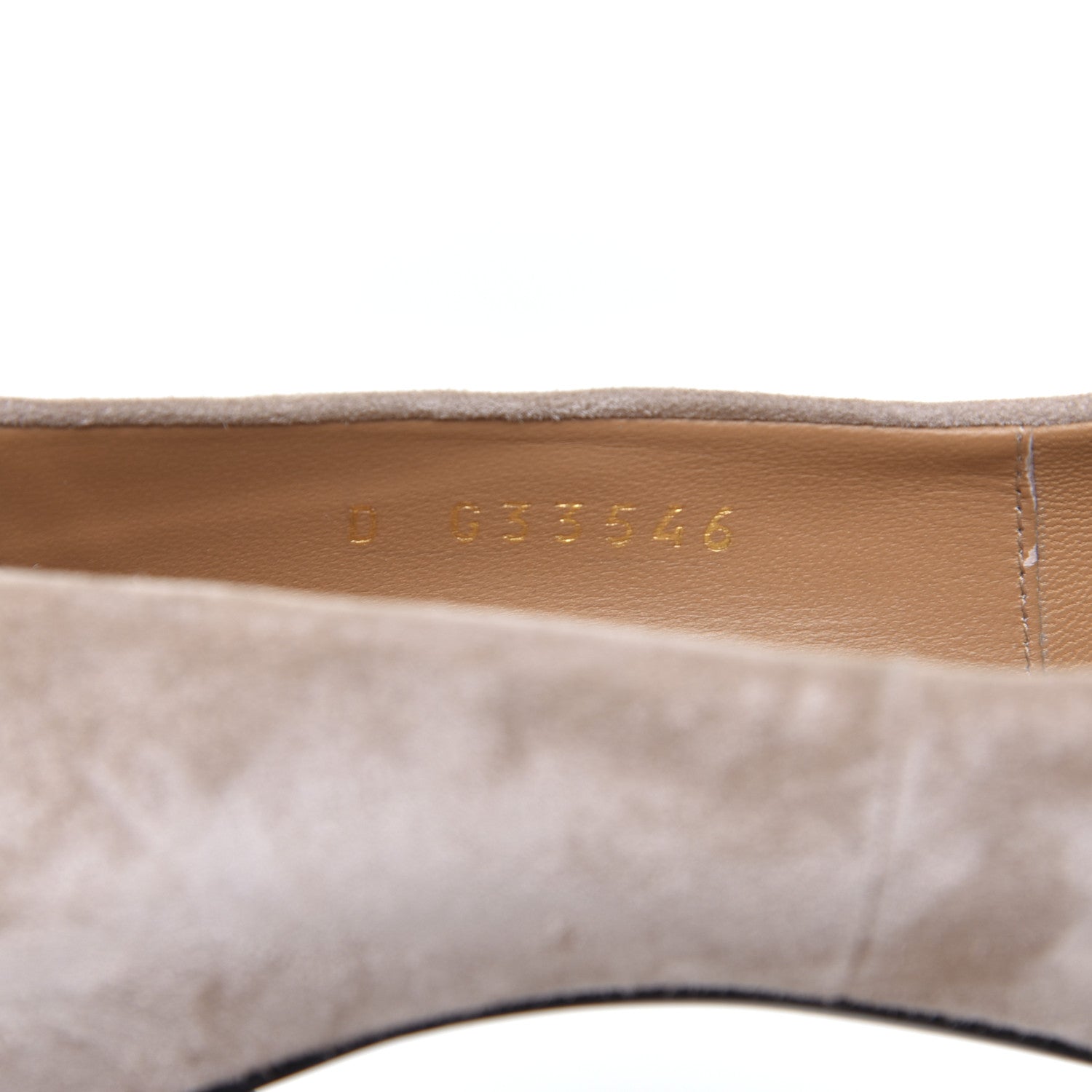 Chanel Suede Calfskin CC Pumps 36 Dark Beige 10 of 11