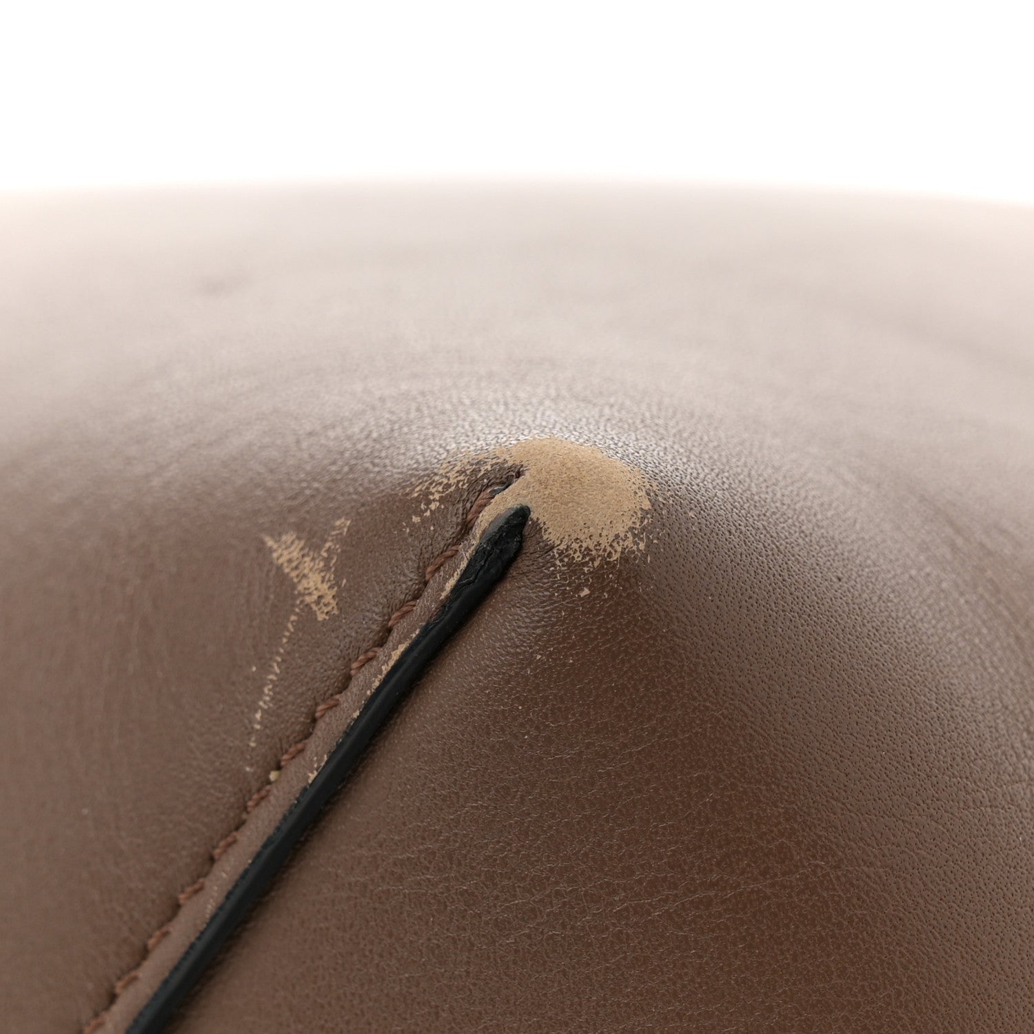 Celine Shiny Smooth Calfskin Small Twisted Cabas Camel Brick 14 of 15