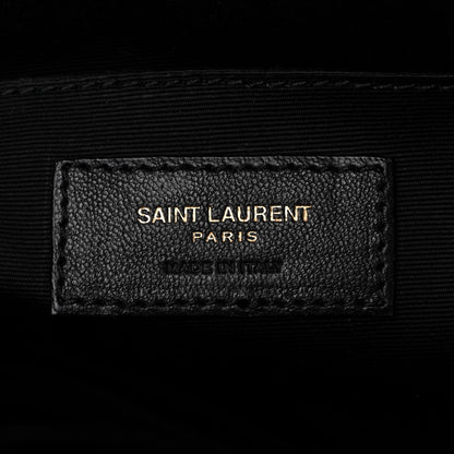 Saint Laurent Nylon Matelasse Monogram Lou Camera Bag Black 6 of 12