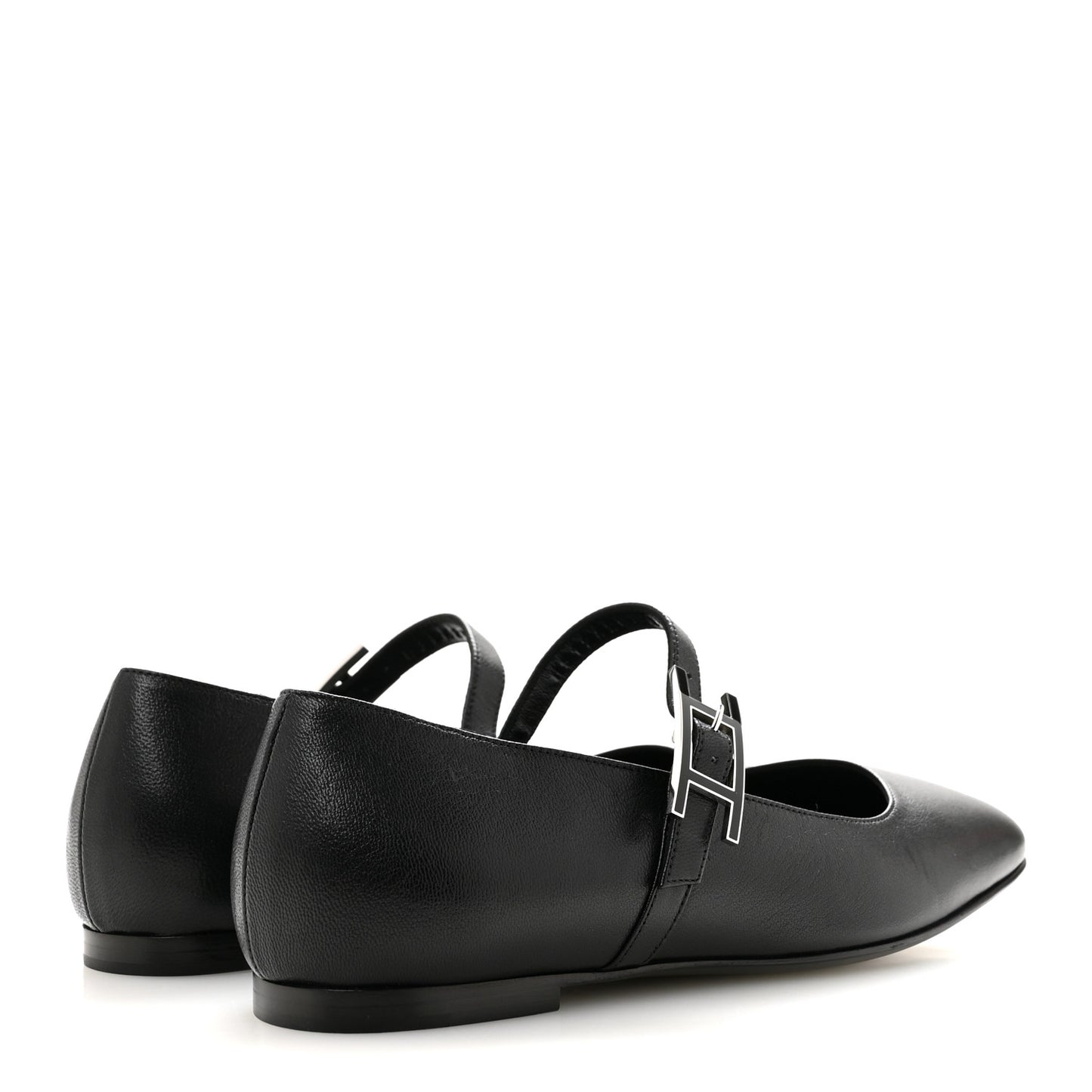 Goatskin Jane Ballet Flats 35.5 Black