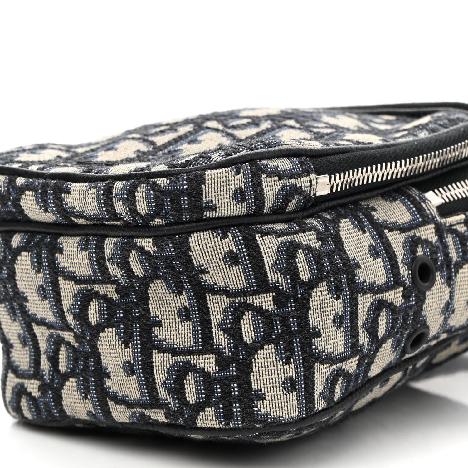 Christian Dior Oblique Crossbody Bag Blue 9 of 9