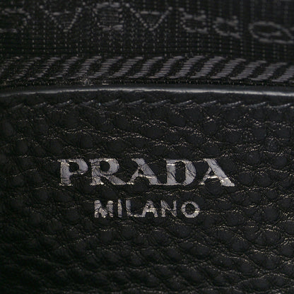 Prada Vitello Daino Crossbody Bag Black 5 of 7