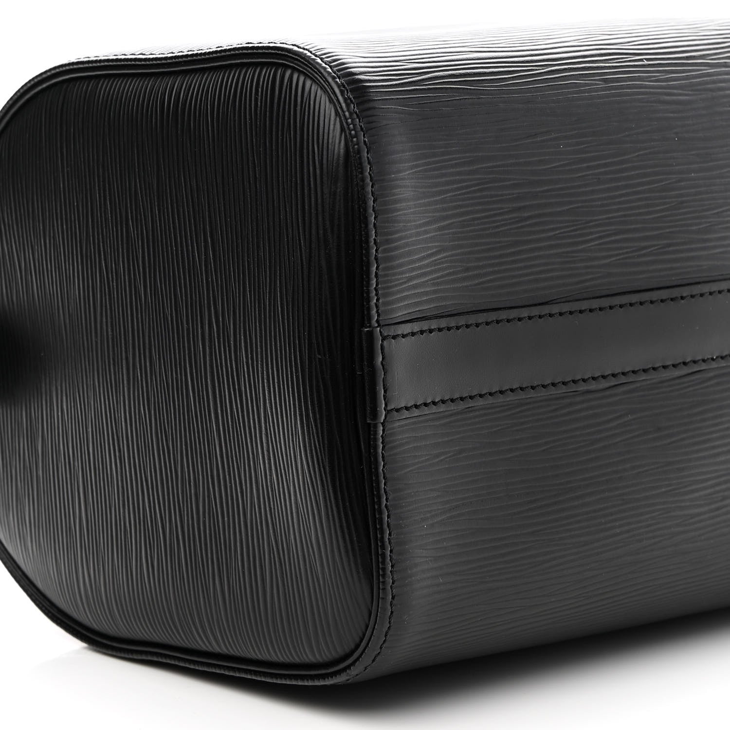 Louis Vuitton Epi Speedy 25 Black 8 of 9