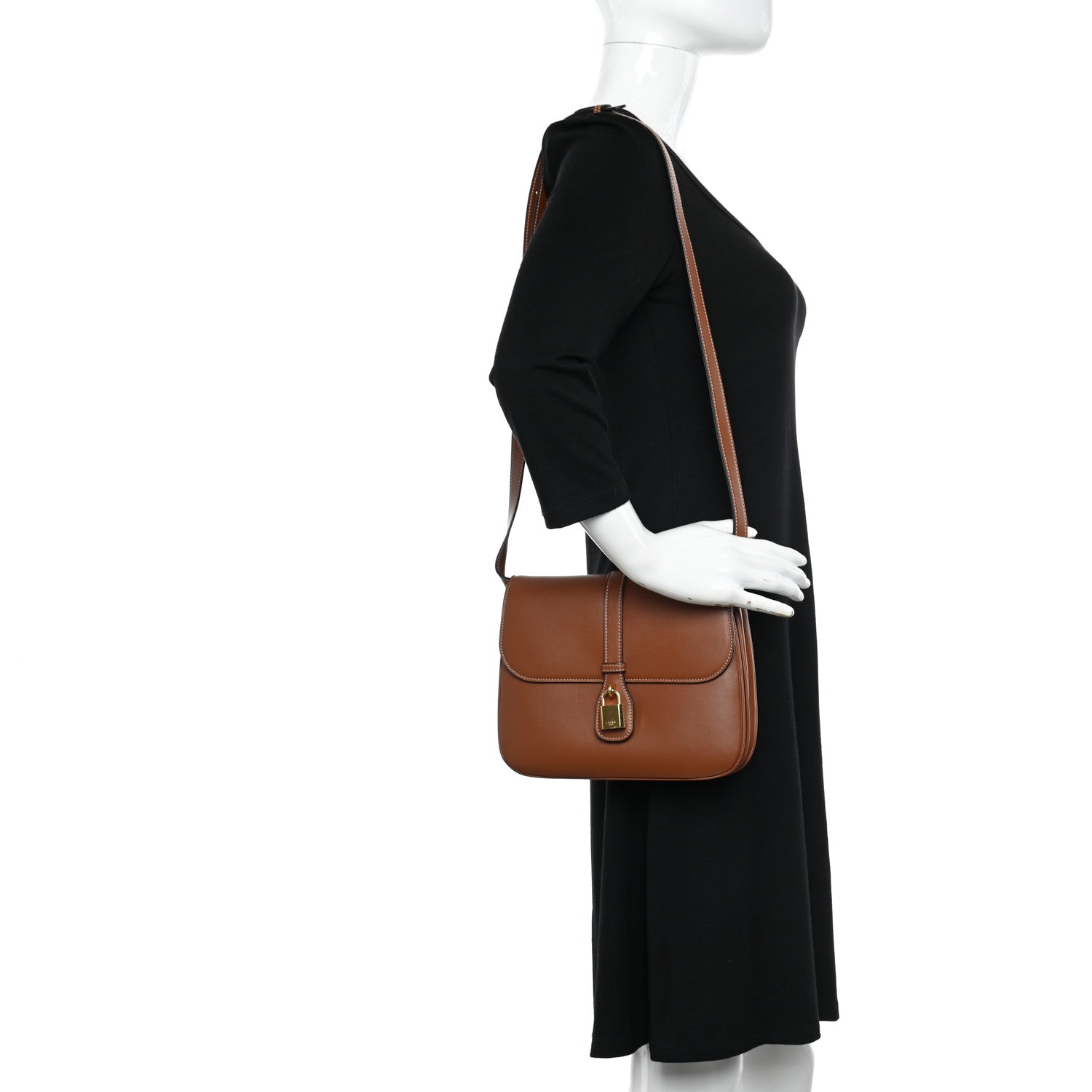 Celine Smooth Calfskin Medium Tabou Tan 2 of 11