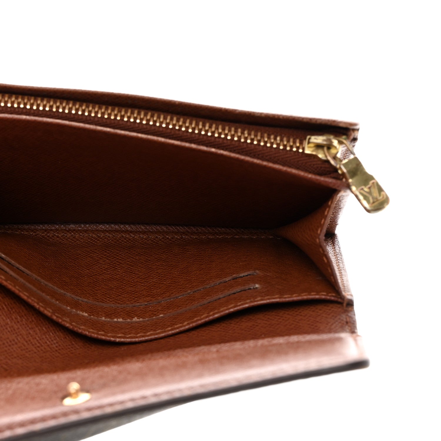 Louis Vuitton Monogram Porte-Monnaie Billets Tresor Wallet 6 of 9