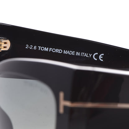 Tom Ford Acetate Anoushka Cat Eye Sunglasses TF371 Black 6 of 7